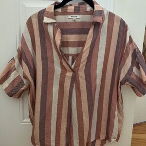 Madewell Striped Blouse
